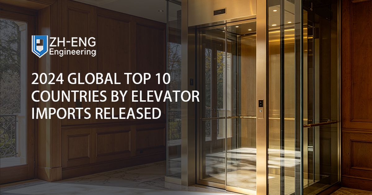 Liste der zehn Länder mit den weltweit besten Elevator Imports für 2024 veröffentlicht