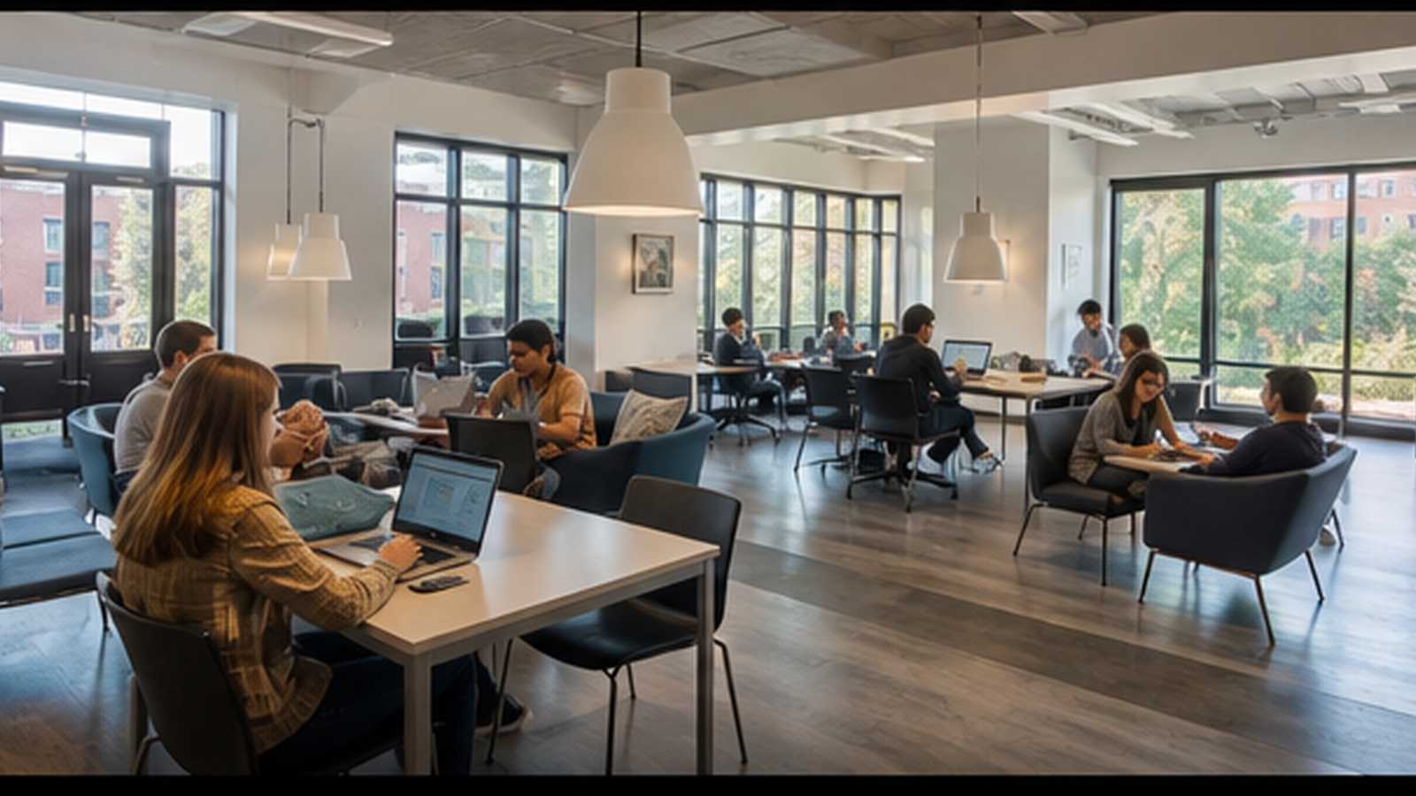 Modular Student Residence and Study Commons