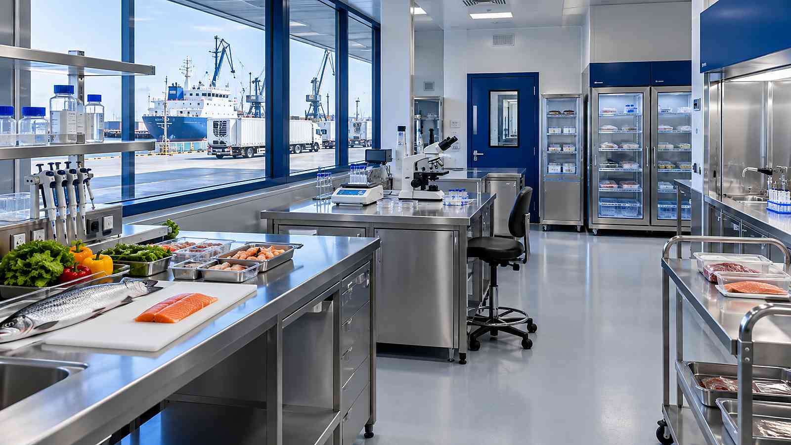 Modular Cold-Chain Inspection Facility in Klaipėda
