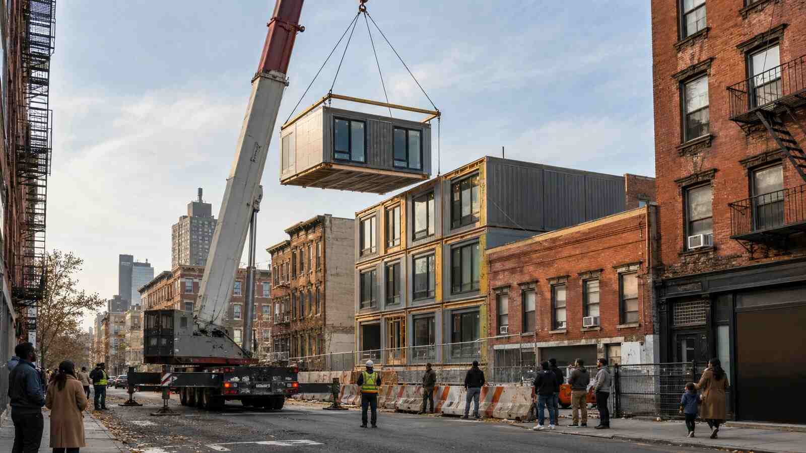 MBI apoya la iniciativa de vivienda «cuadra por cuadra» de la ciudad de Nueva York a través de la construcción modular