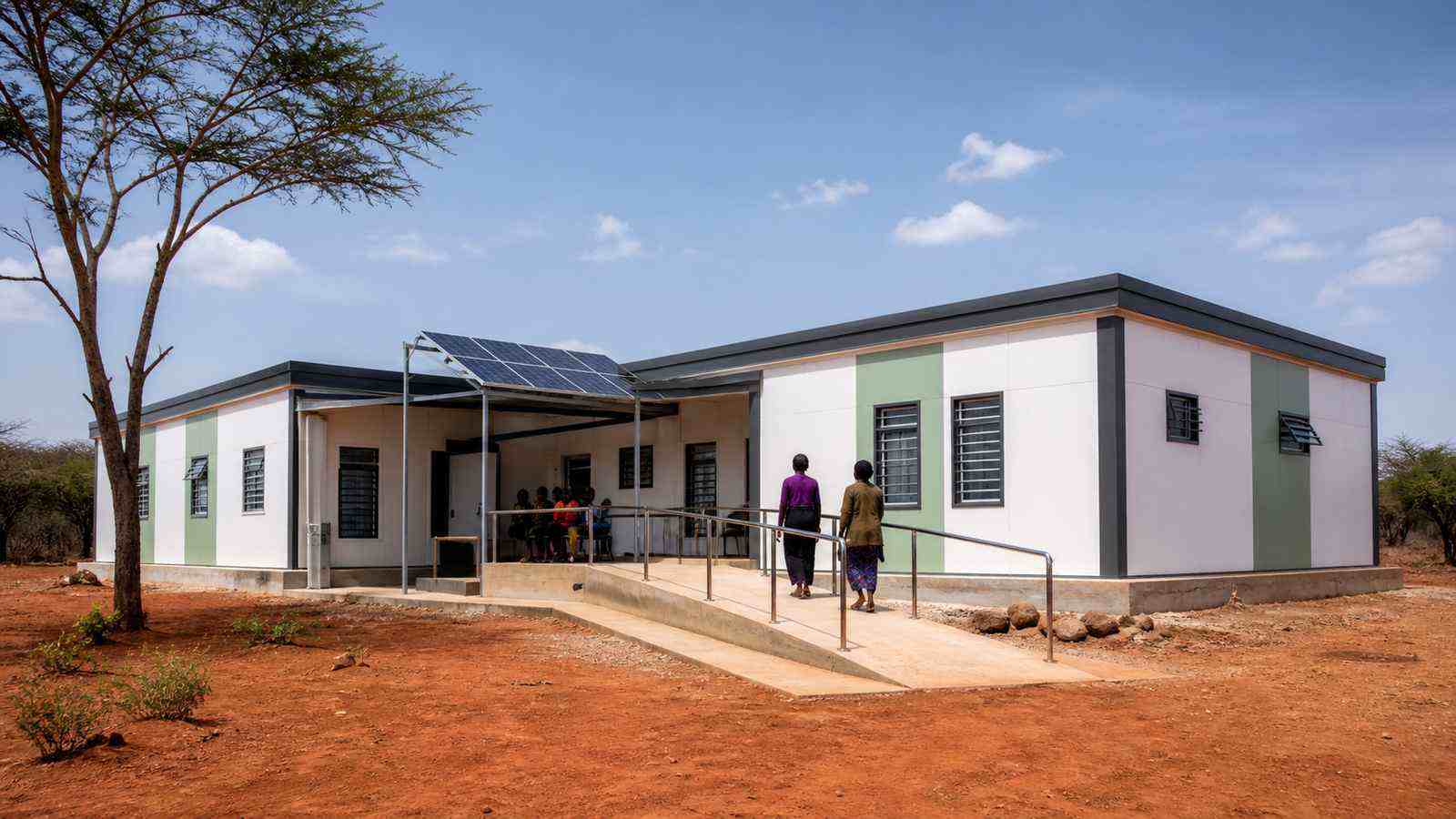 Solar-Ready Modular Maternal and Child Health Clinic for Rural Outreach in Northern Kenya
