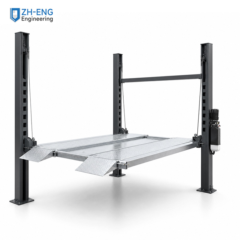 4‑Post Double‑Deck Car Parking Lift