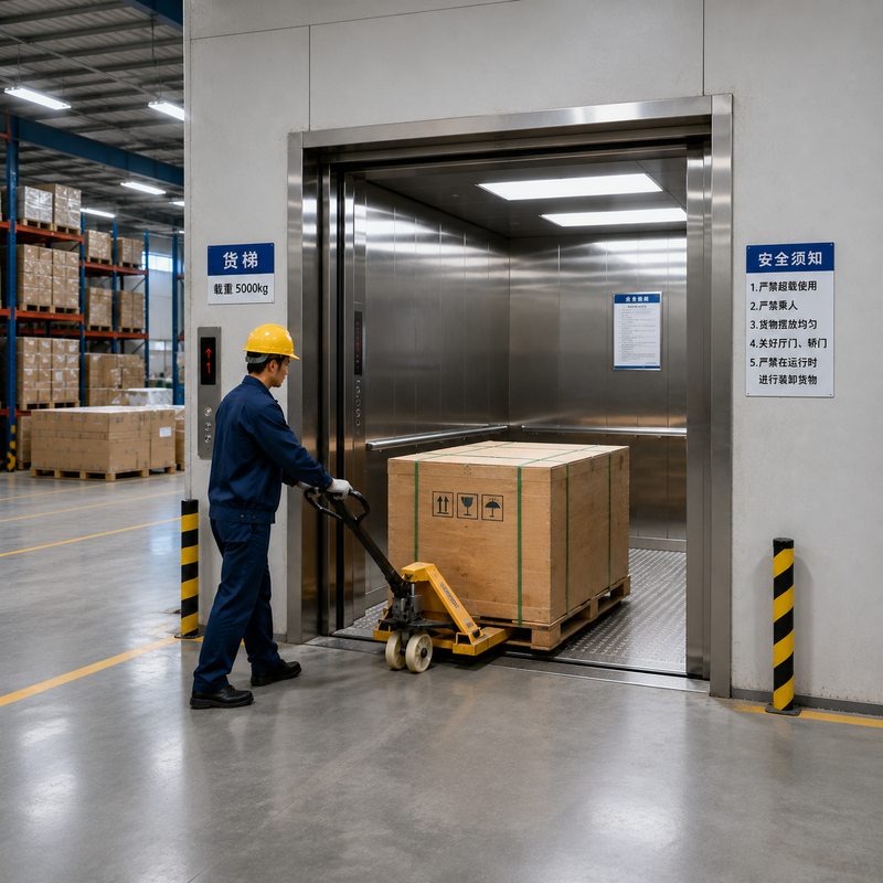 MRL Freight Elevator
