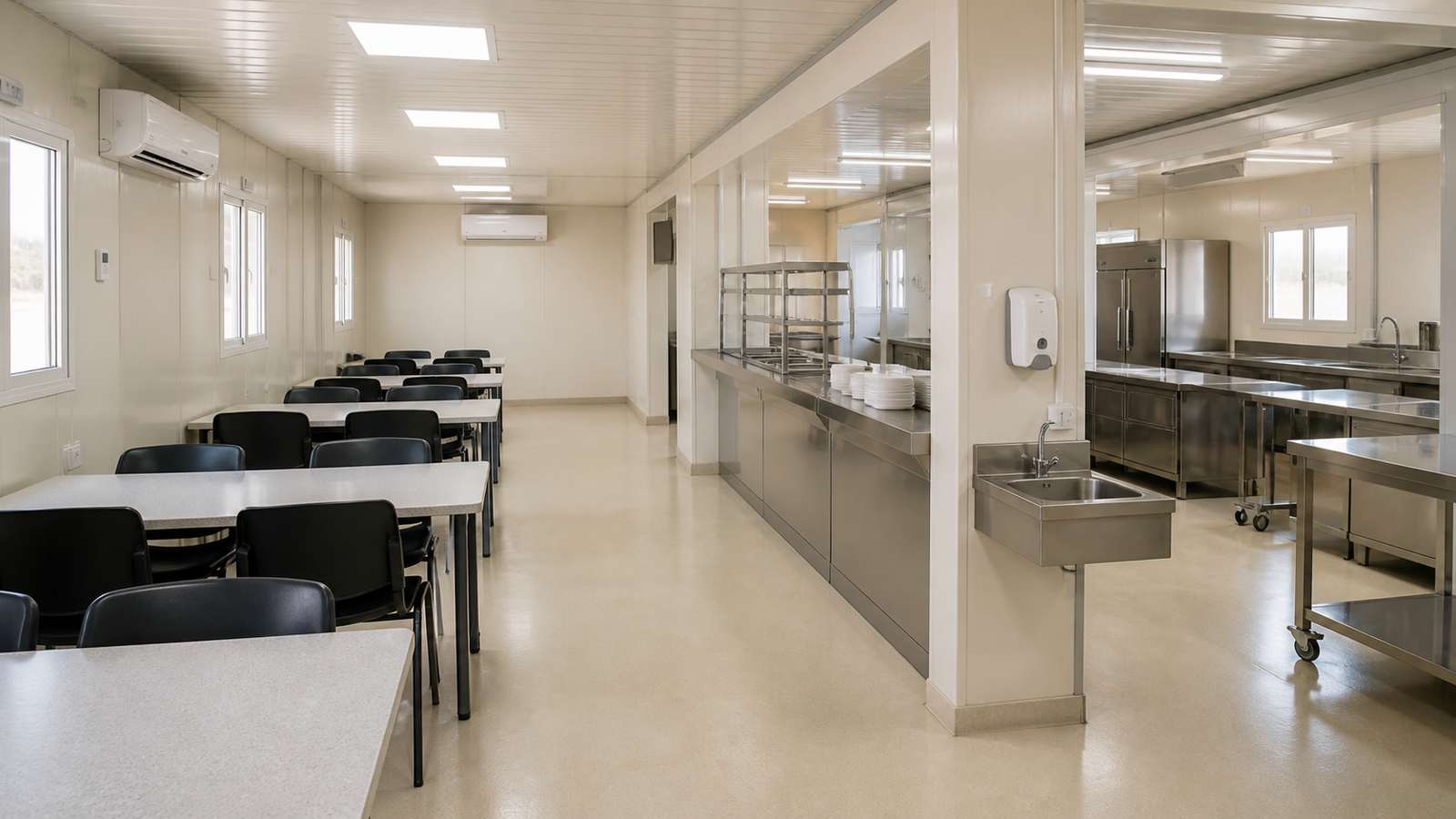 Unidades modulares de oficinas y alojamiento para un proyecto de gasoducto en Duqm, Omán