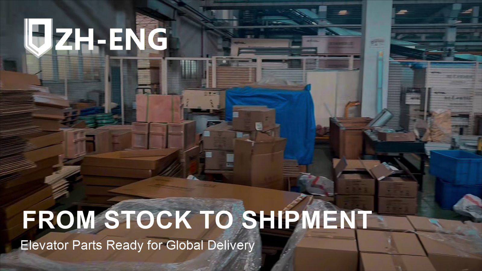 Elevator Parts – From Stock to Shipment