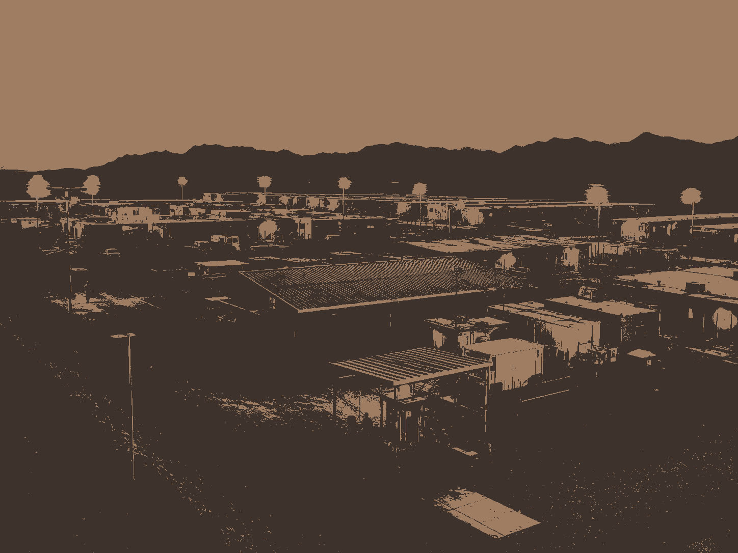 Rapid-Deployment Modular Military Base Camp in Tabuk, Saudi Arabia