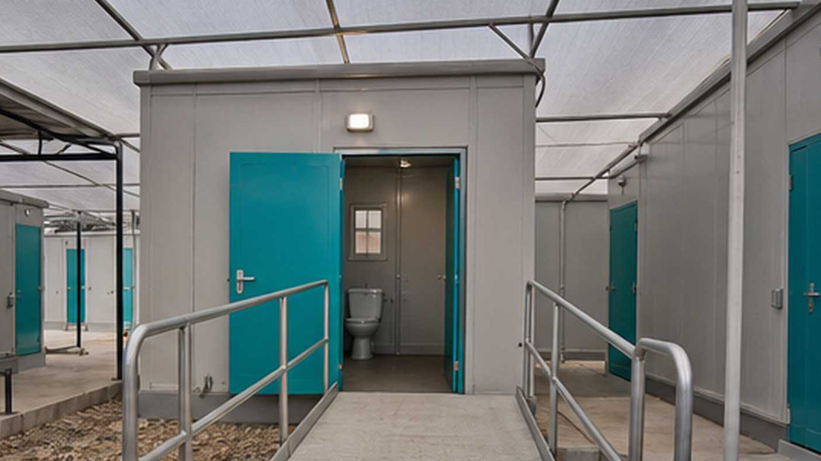 Rapid-Deployment Sanitation and Hygiene Units