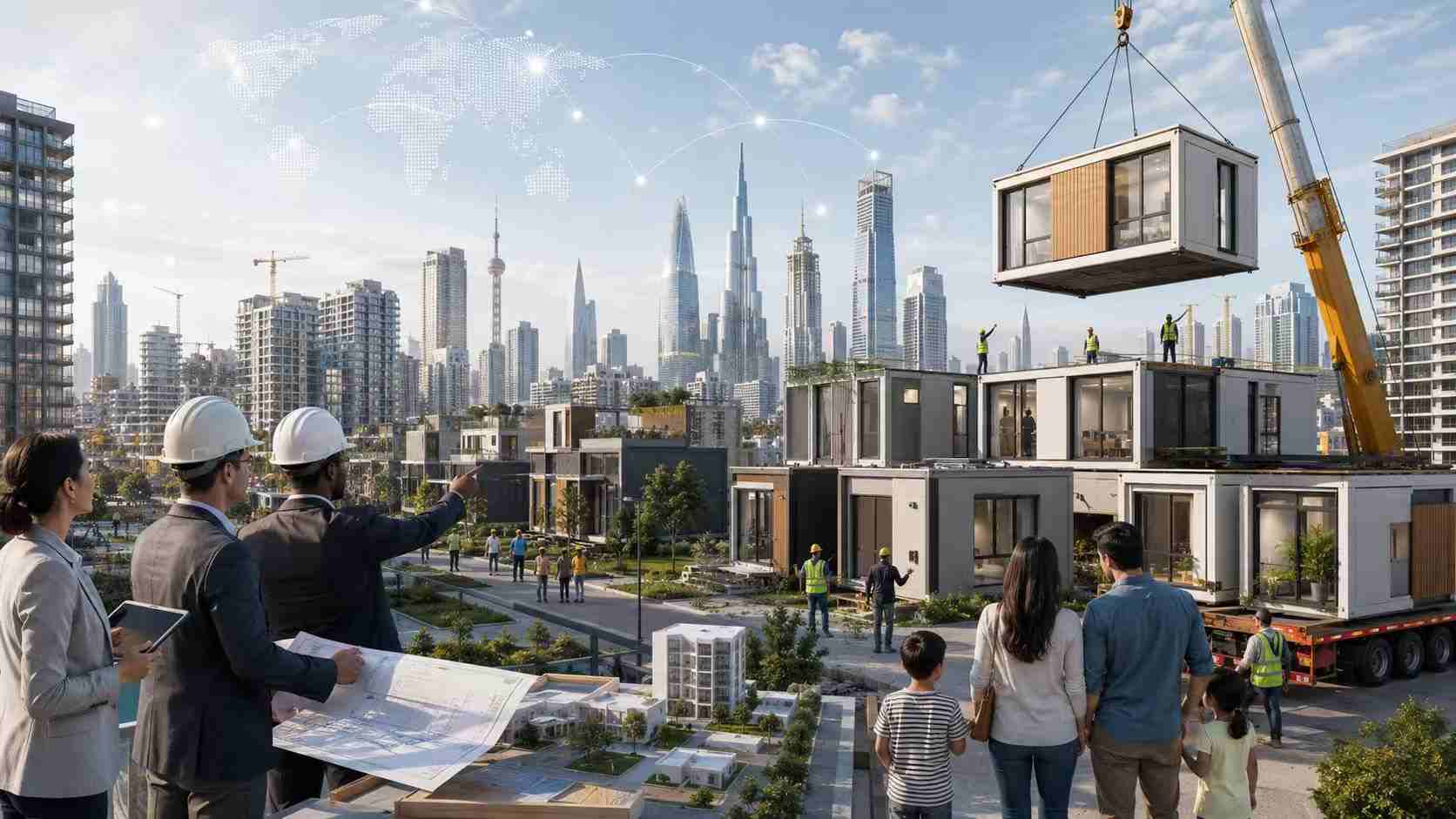 2026年の住宅不足の中で、工場で建てられたモジュラー住宅が世界の焦点となっているのはなぜですか？