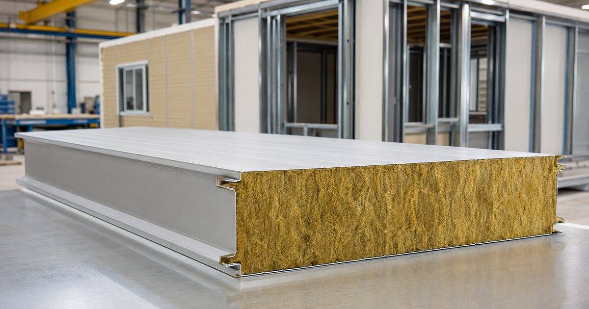 What Is a Rock Wool Sandwich Panel and Why Is It Widely Used in Modular Construction?