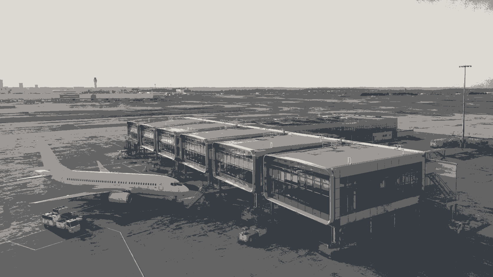 US Airport Opens Modular Terminal Expansion: How Six Megamodules Created Nine Gates