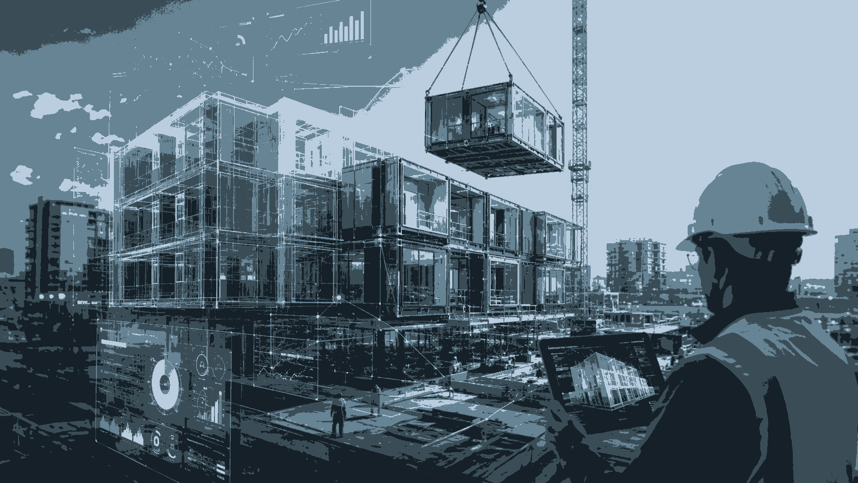 Dijital İkiz Teknolojisi Modüler İnşaatın Yaşım Döngüsü Proje Yönetimini Geliştirmesine Yardımcı