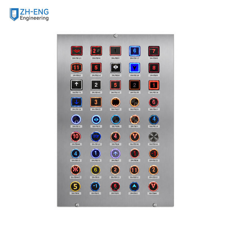 Buttons Exhibiton Board