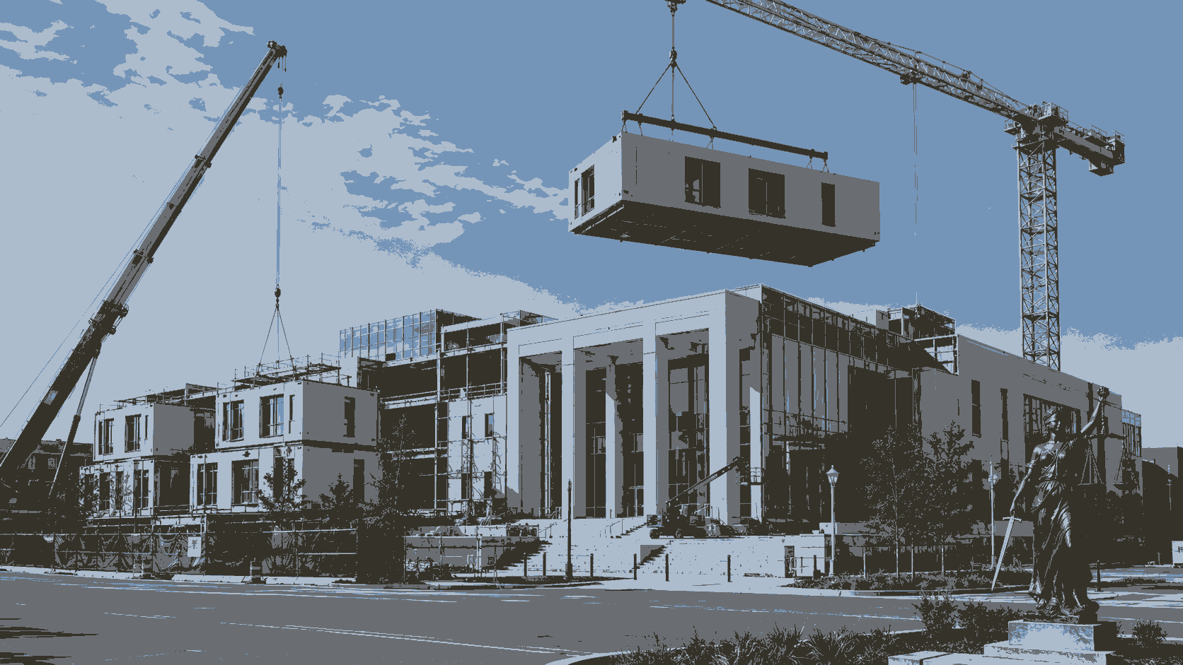 Modularer Aufbau wird in die Justizinfrastruktur ausgedehnt, um die Durchführung öffentlicher Projekte zu verbessern
