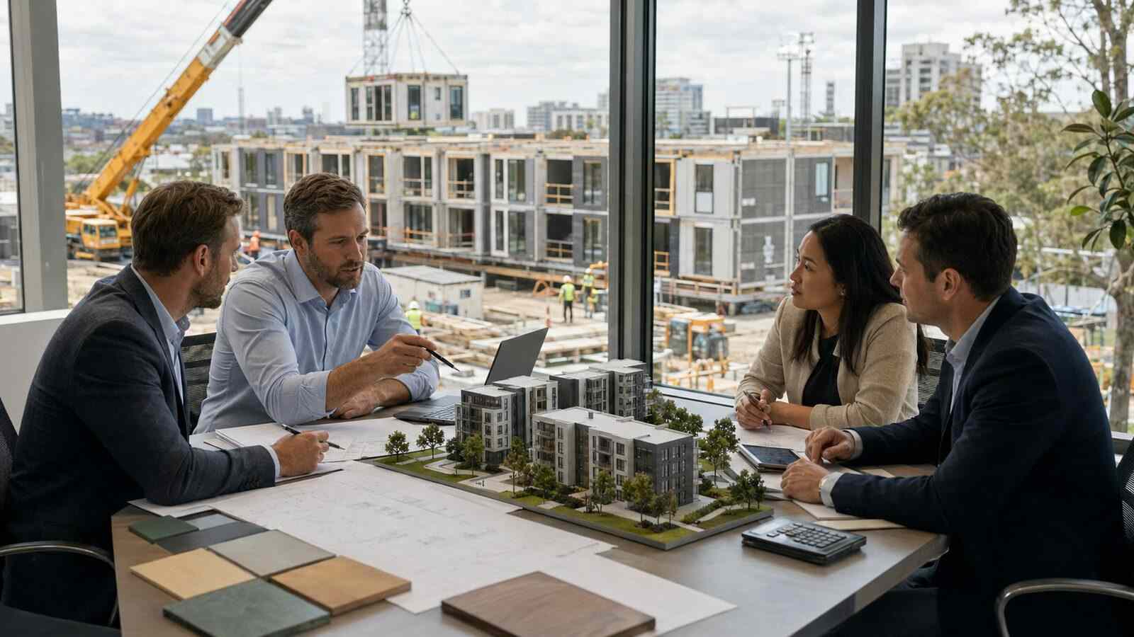 JPモルガンの分析により、モジュール式住宅のコストとスケジュールのメリットが浮き彫りに