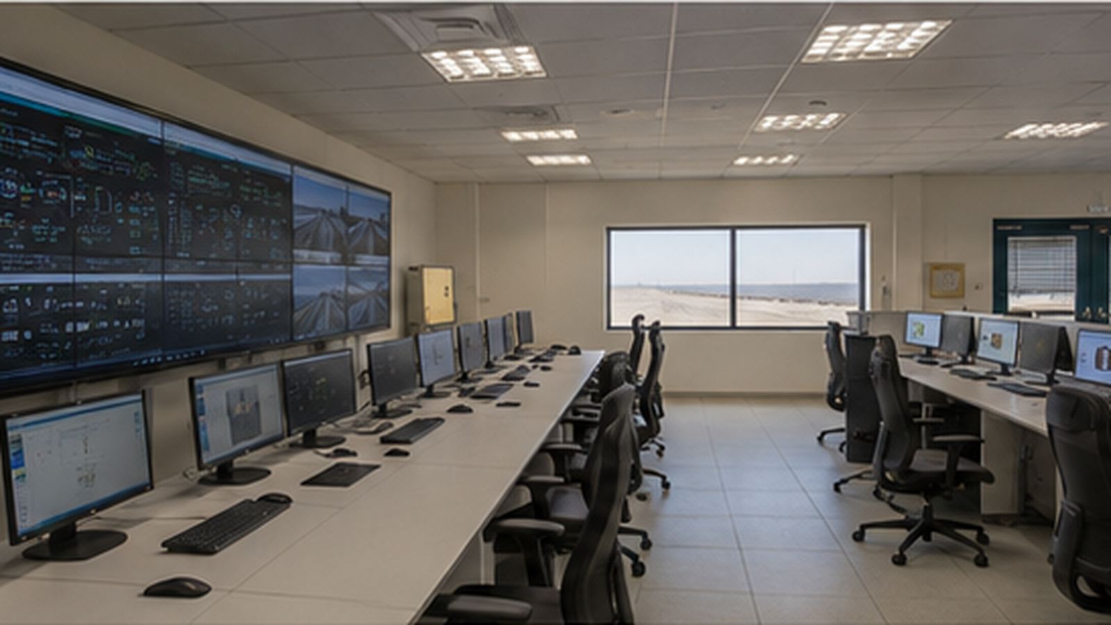 Solar Farm Operations Control and Maintenance Hub