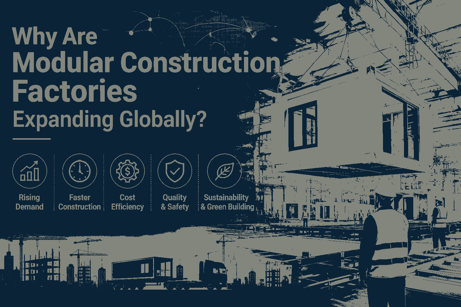Modüler İnşaat Fabrikaları Neden Küresel Olarak Genişliyor?