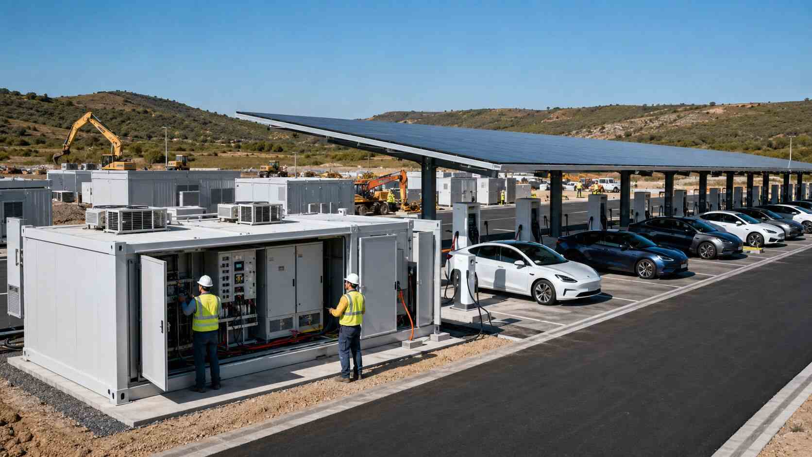 電気自動車充電インフラの拡大を支えるモジュラー構造