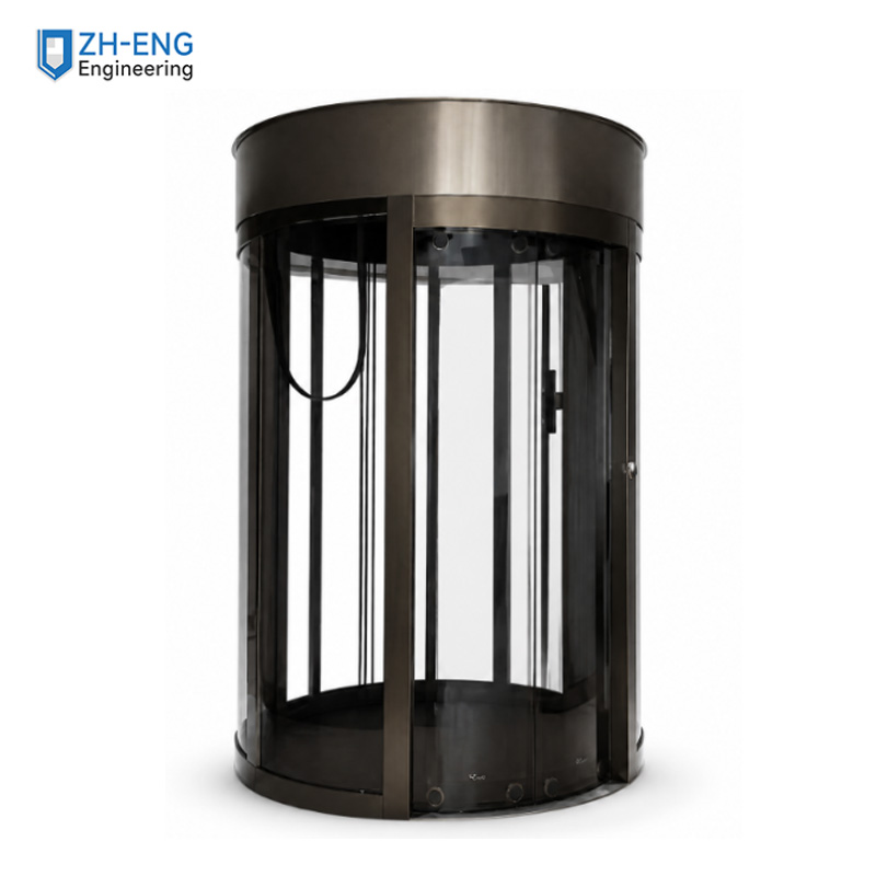 Round Panoramic Home Villa Elevator