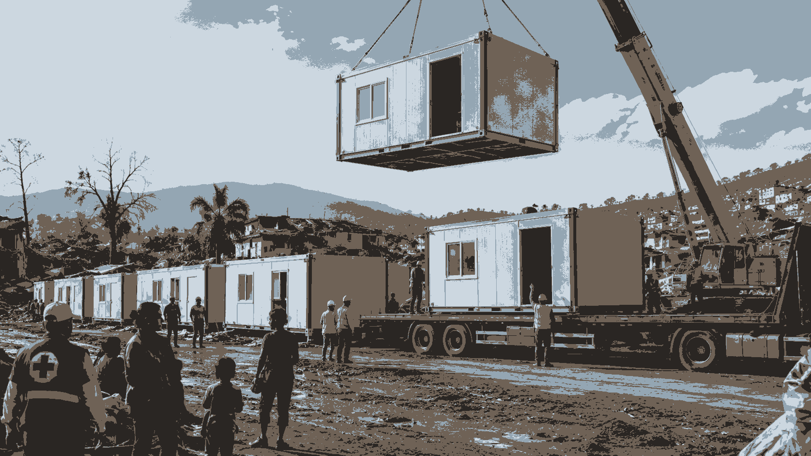 La construction modulaire soutient les logements destinés aux secours en cas de catastrophe grâce à des capacités de déploiement rapide