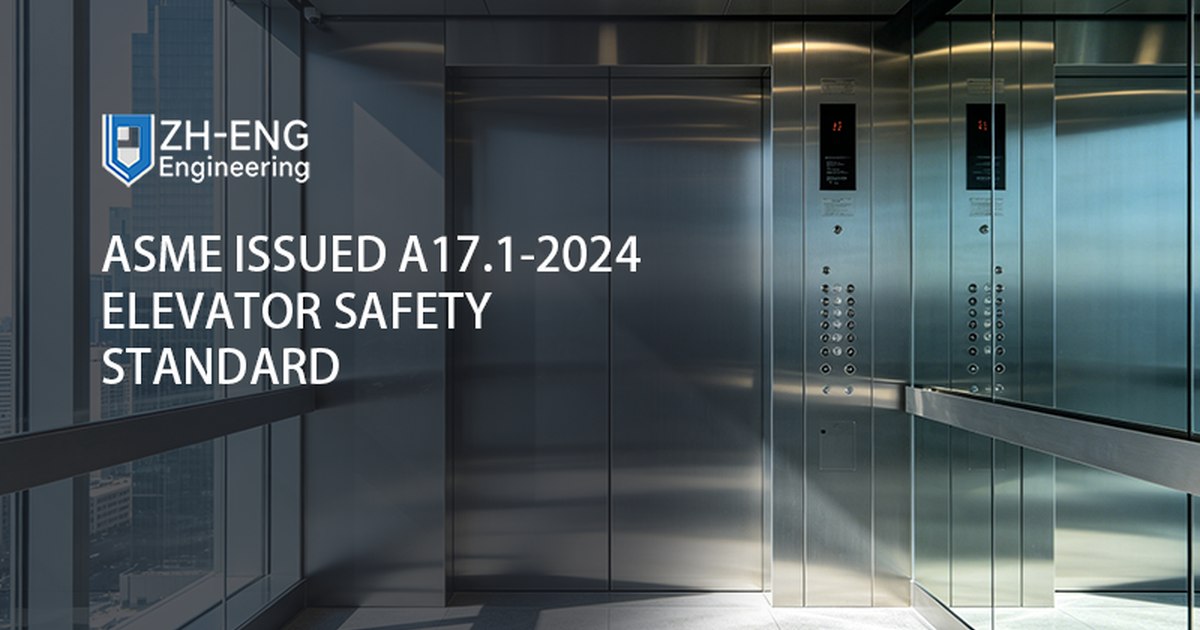 US ASME A17.1-2024 Elevator Safety Standard Revised and Issued