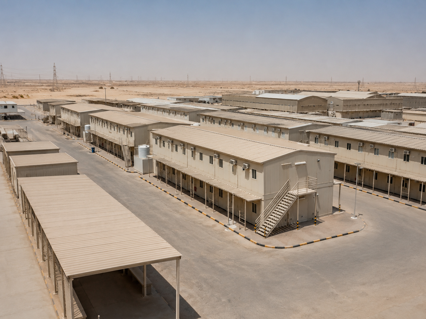 Modular Worker Accommodation Camp Project in Riyadh, Saudi Arabia