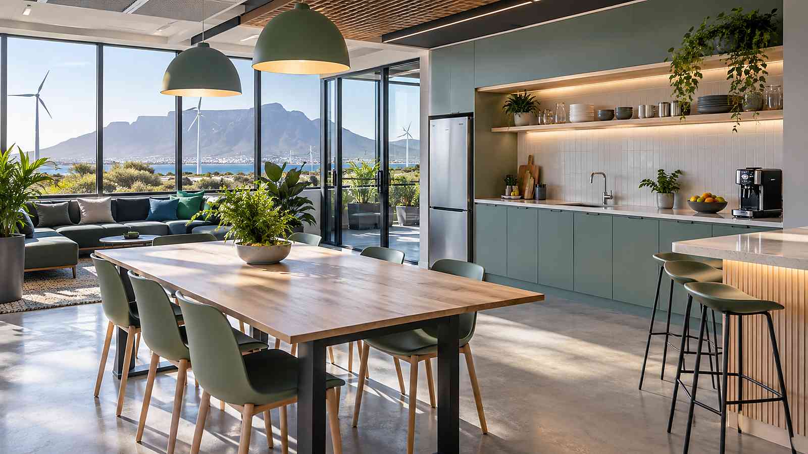 Modular Renewable Energy Operations Base in Western Cape