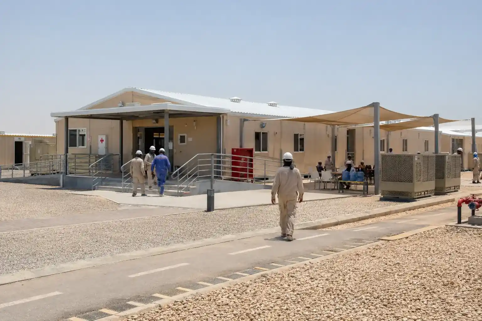 Modular Accommodation Camp for Desert Oilfield Drilling Operations in Saudi Arabia