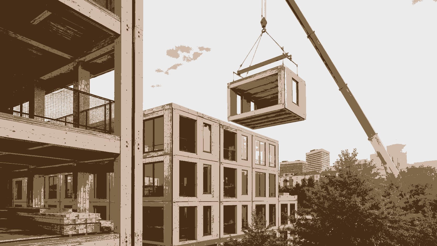 Mass Timber 继续支持模块化建筑的低碳创新