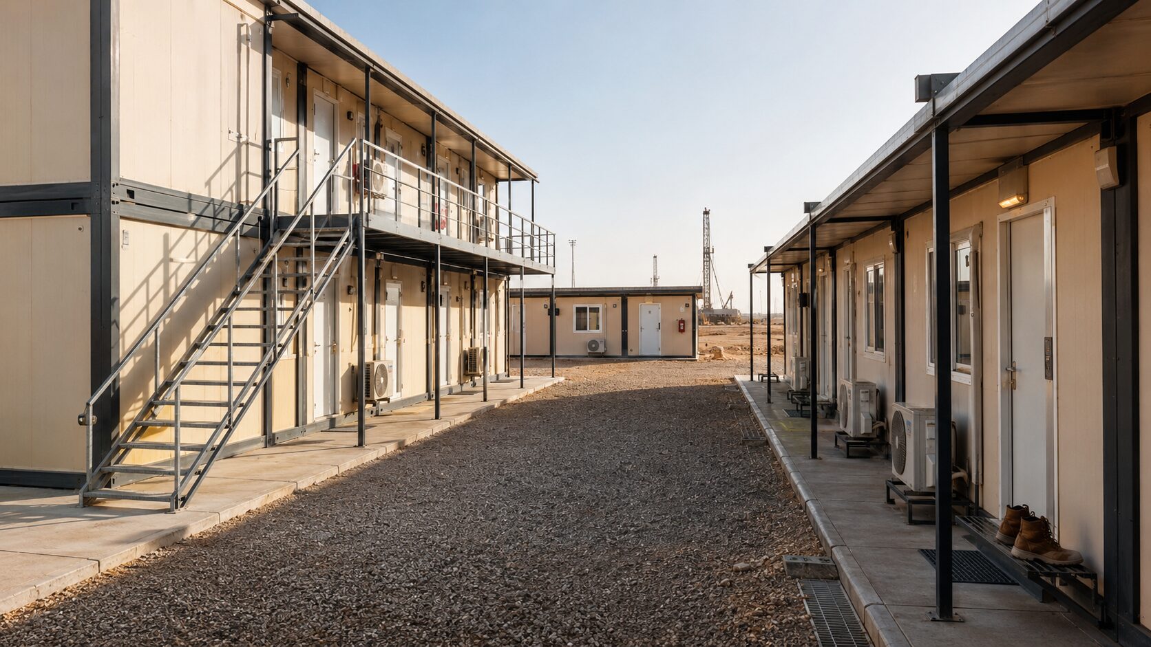 Modular Oilfield Accommodation Camp in Iraq | Oil and Gas Mobile Building Case Study