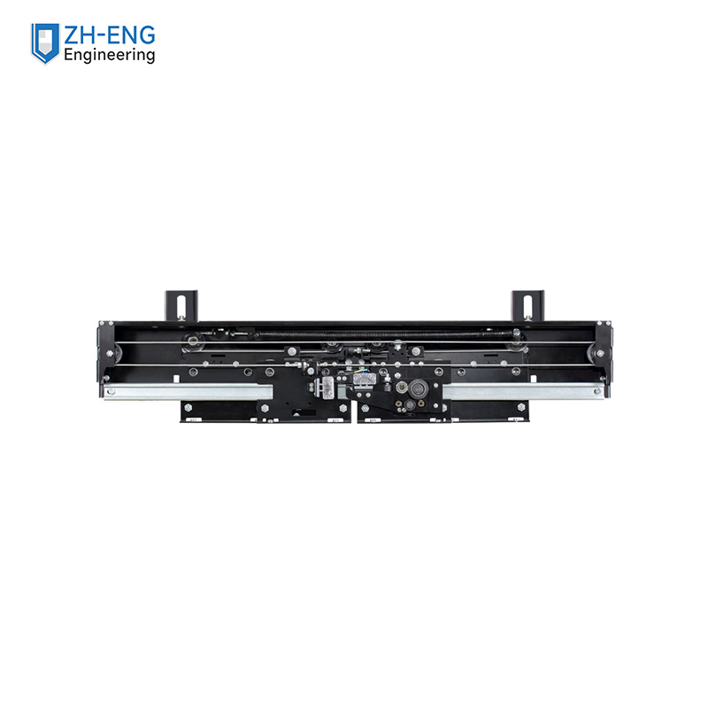 4-Leafs Center Opening Landing Door Device for Home Lifts(Common Spring Type) 
