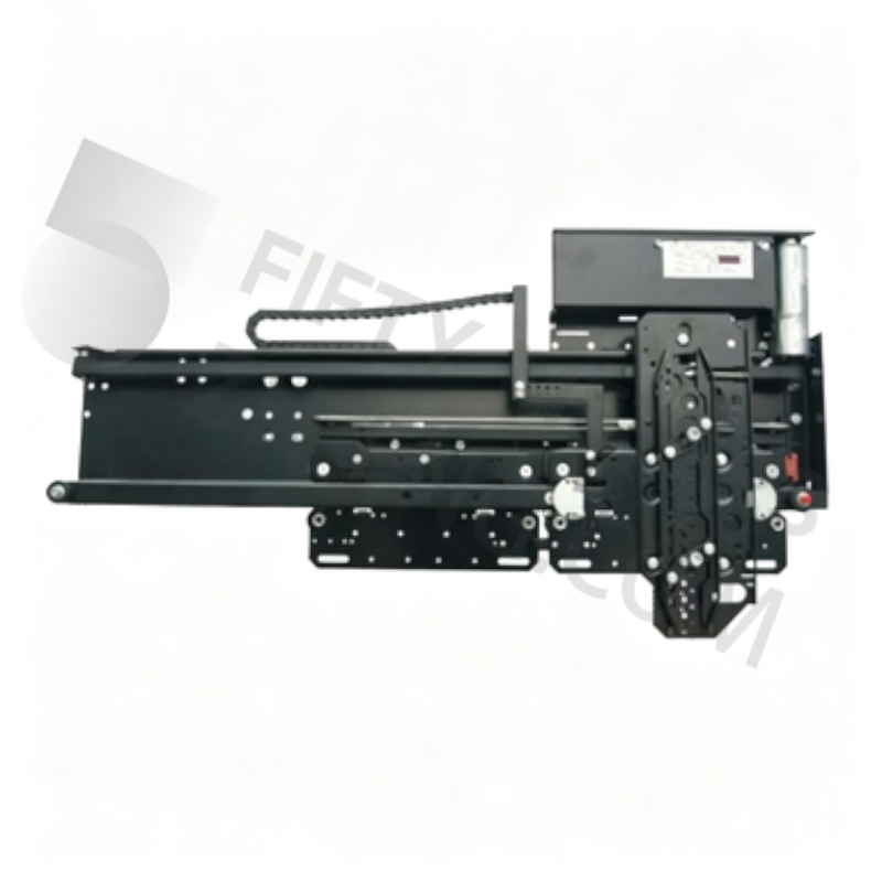 Side opening car door device