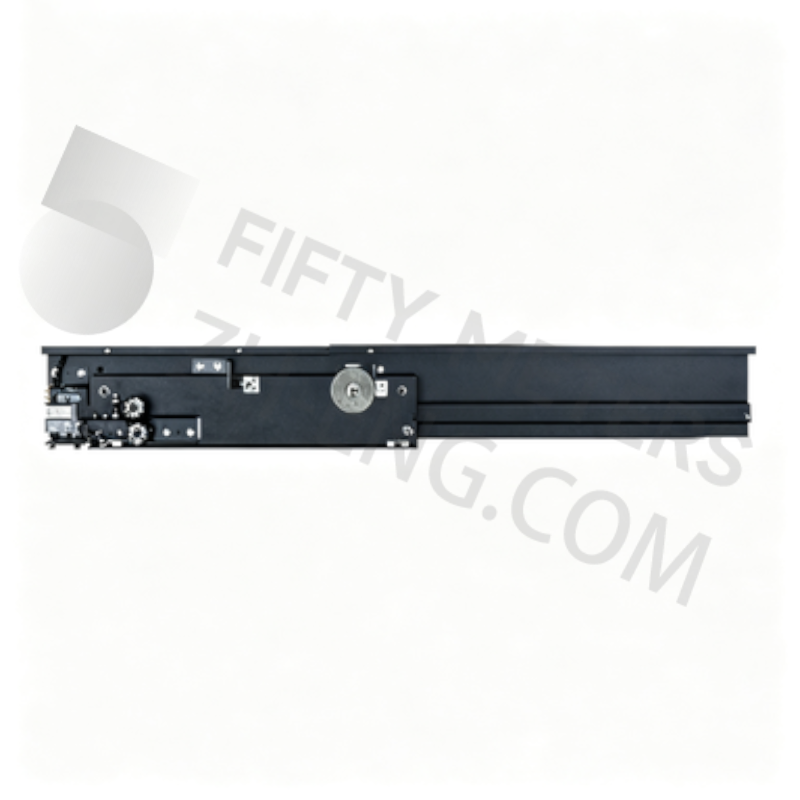 1 panel side opening landing door device