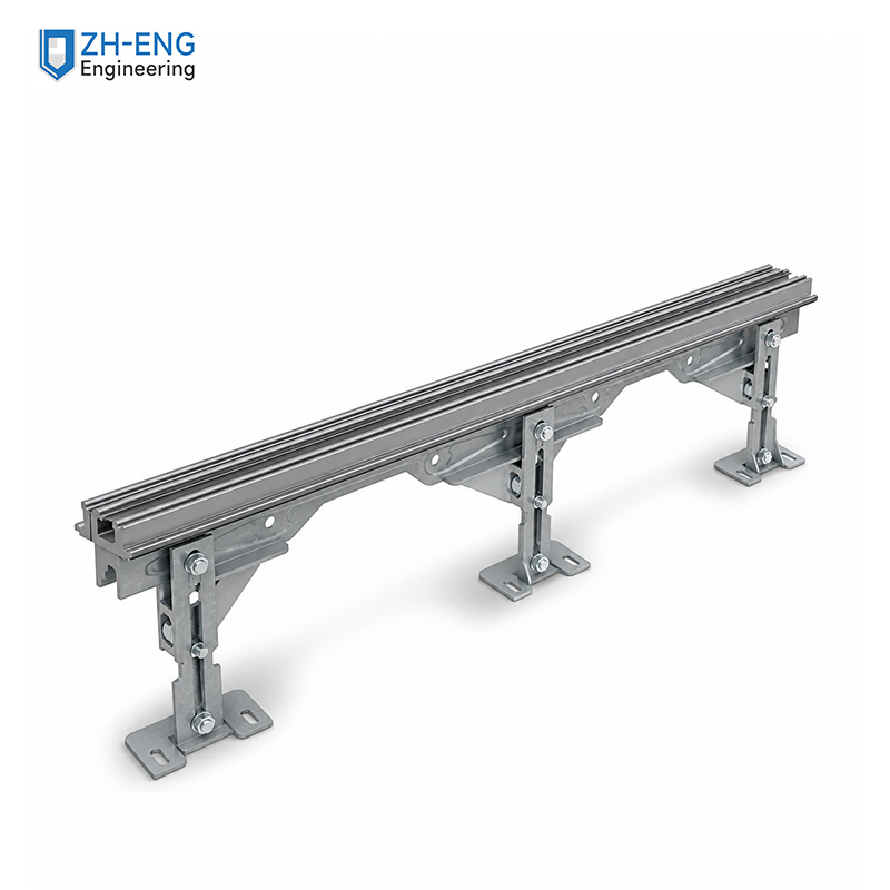 Side-opening double-fold/center-opening double-fold landing sill bracket assembly