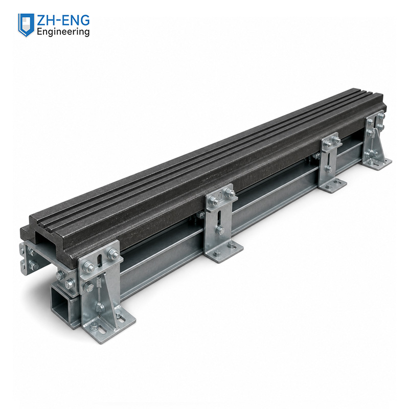 Side-opening double-fold/center-parting double-fold landing sill bracket assembly