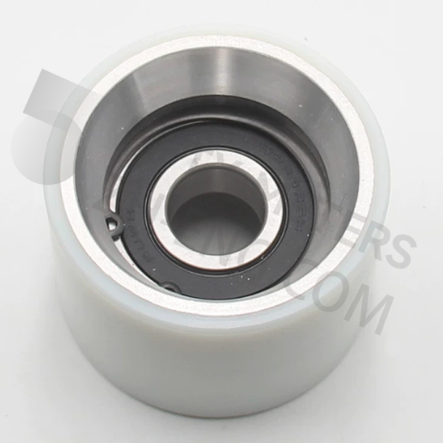 Roller with aluminun core