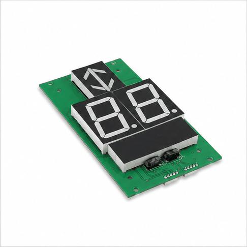 Car display board seven-segment code (KONE)